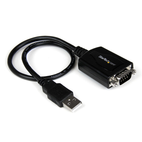 StarTech.com 1 ft USB to RS232 Serial DB9 Adapter Cable with COM Retention StarTech.com 1 ft USB to RS232 Serial DB9 Adapter Cable with COM Retention